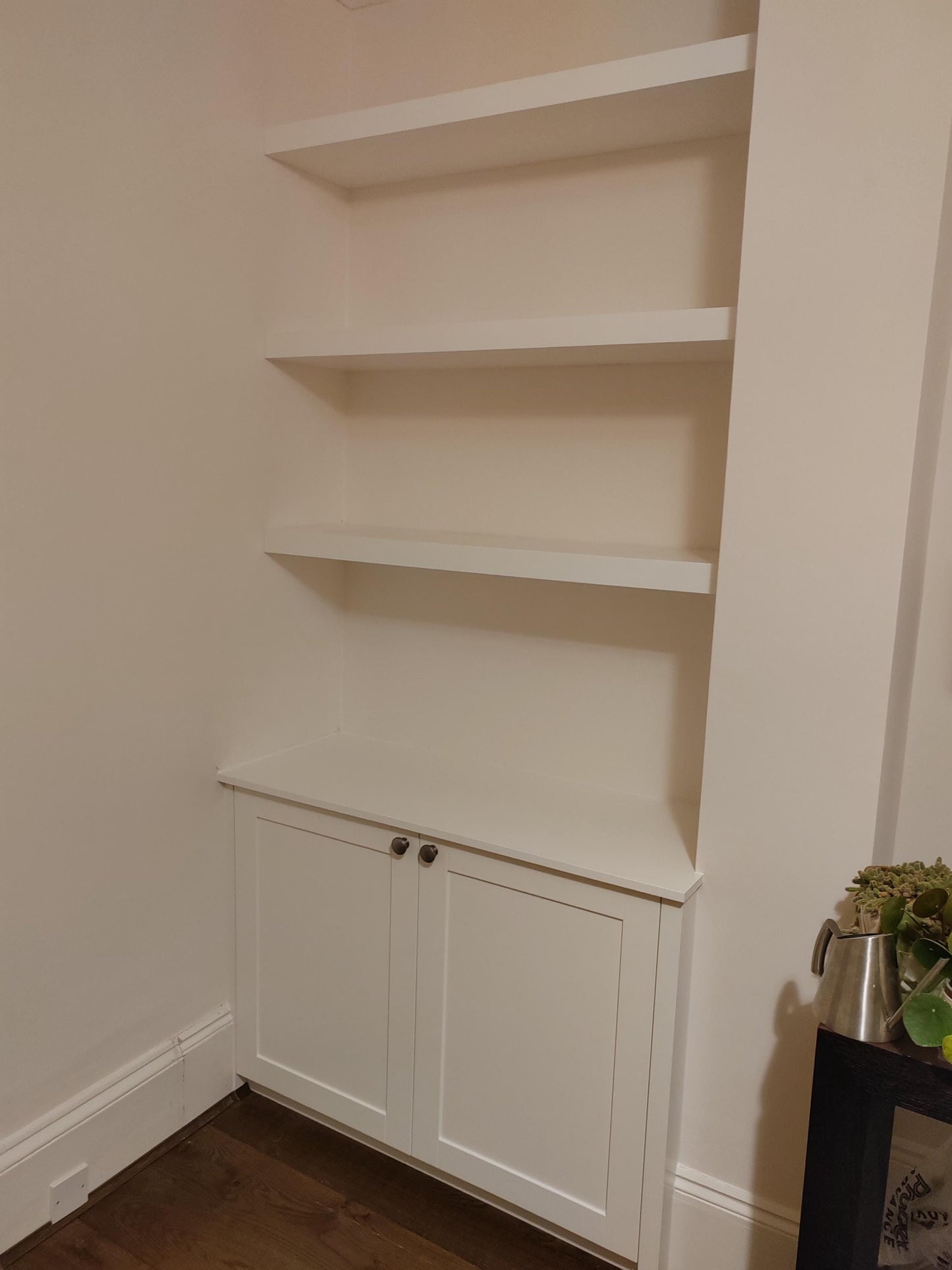 Alcove Floating Box Shelves