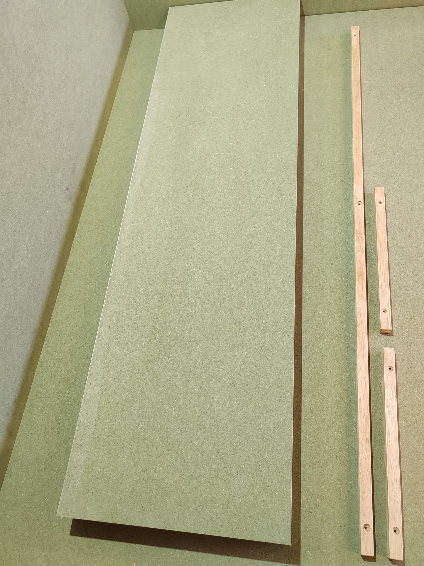 Alcove Floating Box Shelves