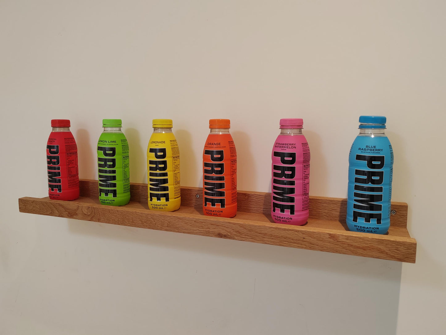 Solid Oak Picture Shelf
