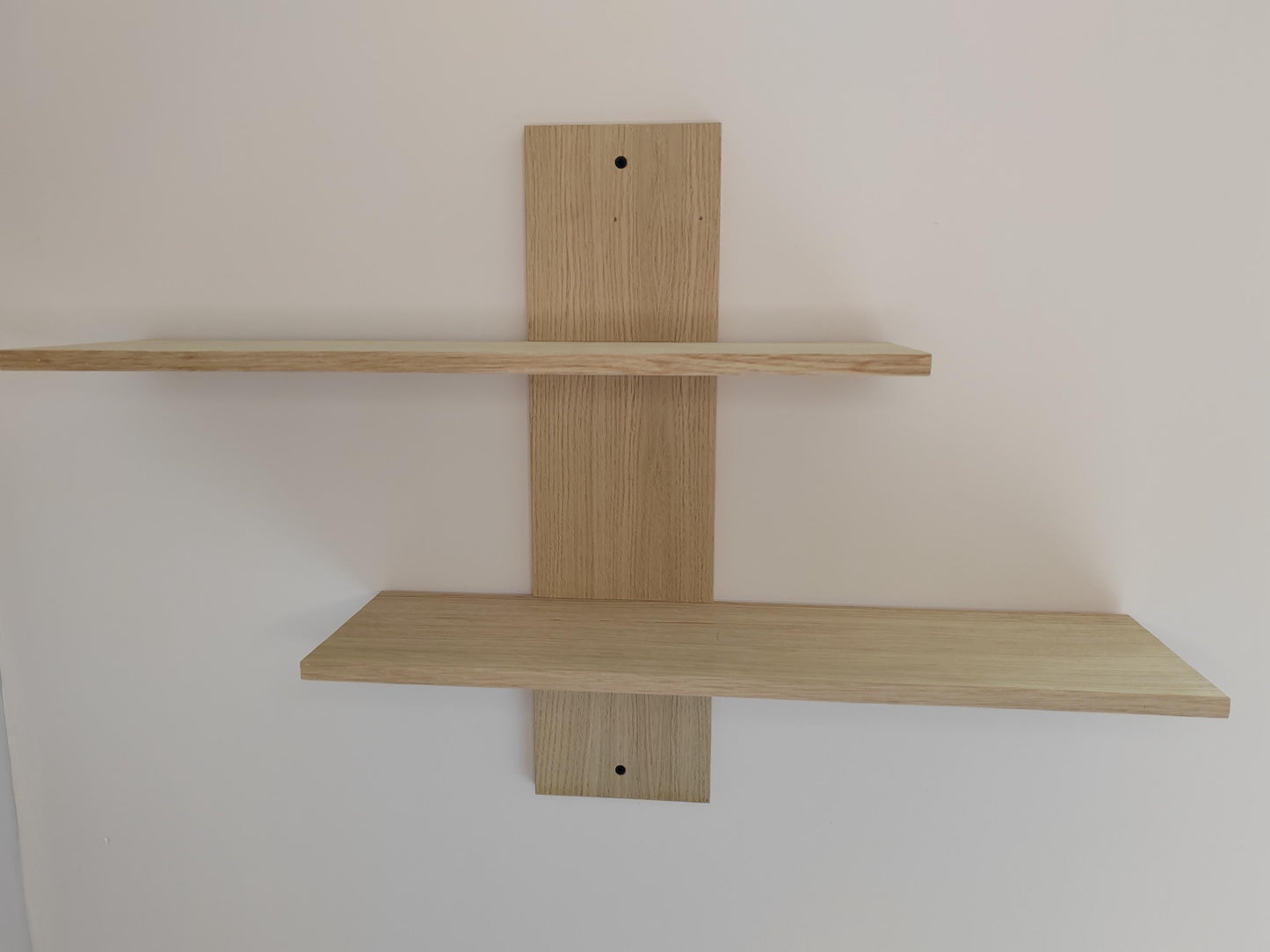 Handmade Oak Wall Shelf | Scandi Display Shelf