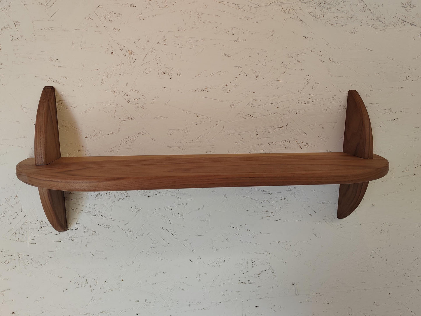 Solid Walnut Shelf | Mid-Century Modern